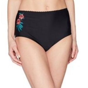 Coastal Blue High Waist Bikini Bottoms